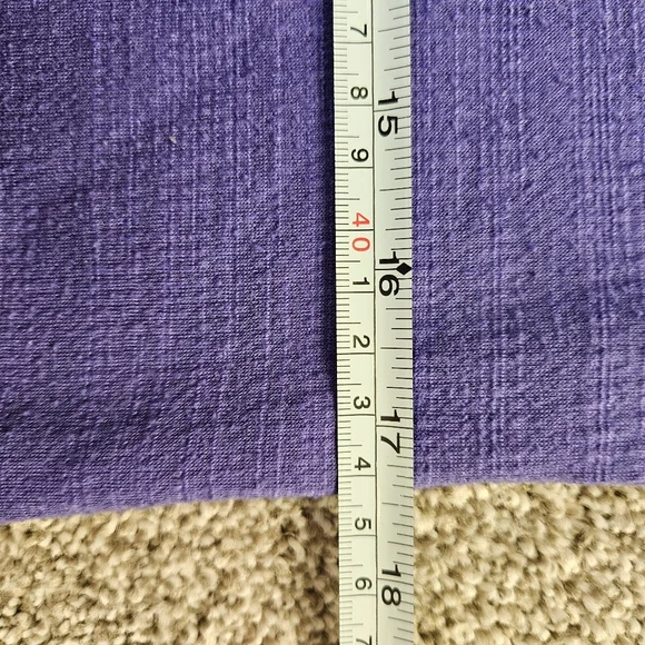 Purple Sm Ricki's top with crochet accent - Picture 6 of 10